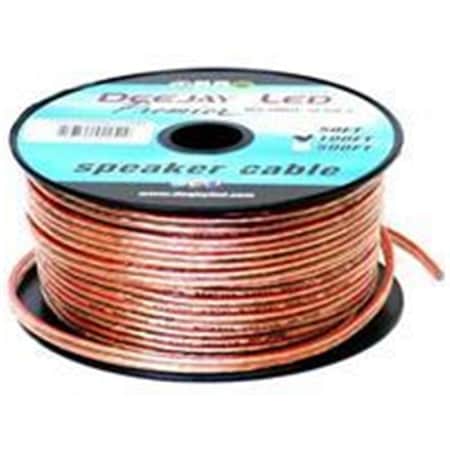 Micro 100 DeeJay TBH18AWG100 100 ft. 2-Conductor 18 Gauge Stranded Speaker Hookup Cable TBH18AWG100